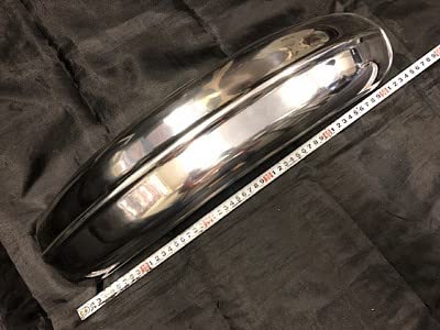 Amazon.co.jp: アルミ リブフェンダー カスタム チョッパー 鋳物